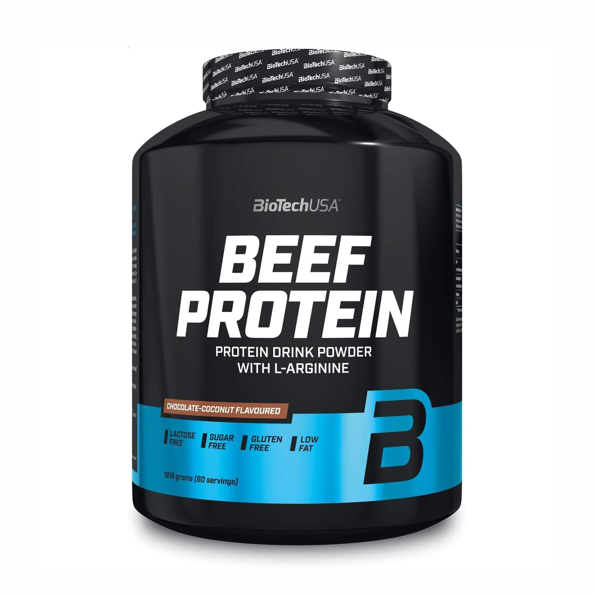 Протеїн BioTechUSA Beef Protein Шоколад та кокос, в порошку, 1.816 кг